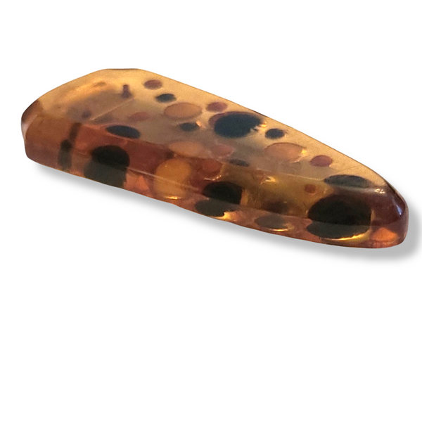 Applejuice Polka Dot Bakelite Dress Clip